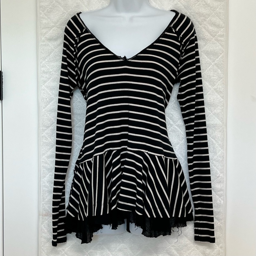 We The Free Distressed Flowy Tunic